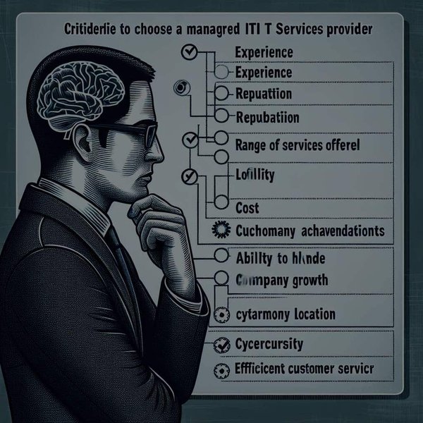 Quels sont les critères pour choisir un fournisseur de services managés en IT ?